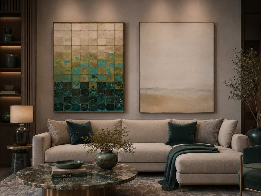 Why Metal Wall Art Is Replacing Traditional Canvas in Luxury Interiors